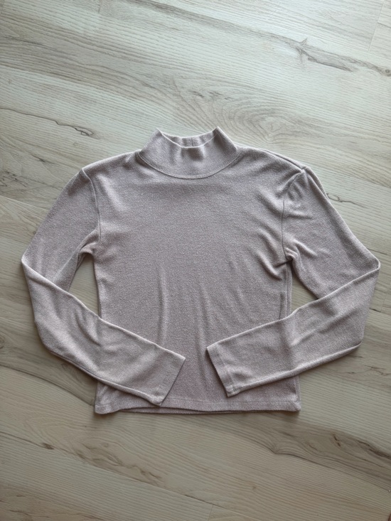 Zara Sweaters - Light Beige ZARA Women's Mock Neck Sweater